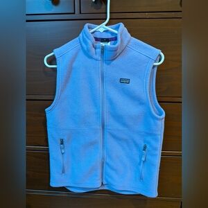 Patagonia Lavender Synchila Fleece Vest Sz  14